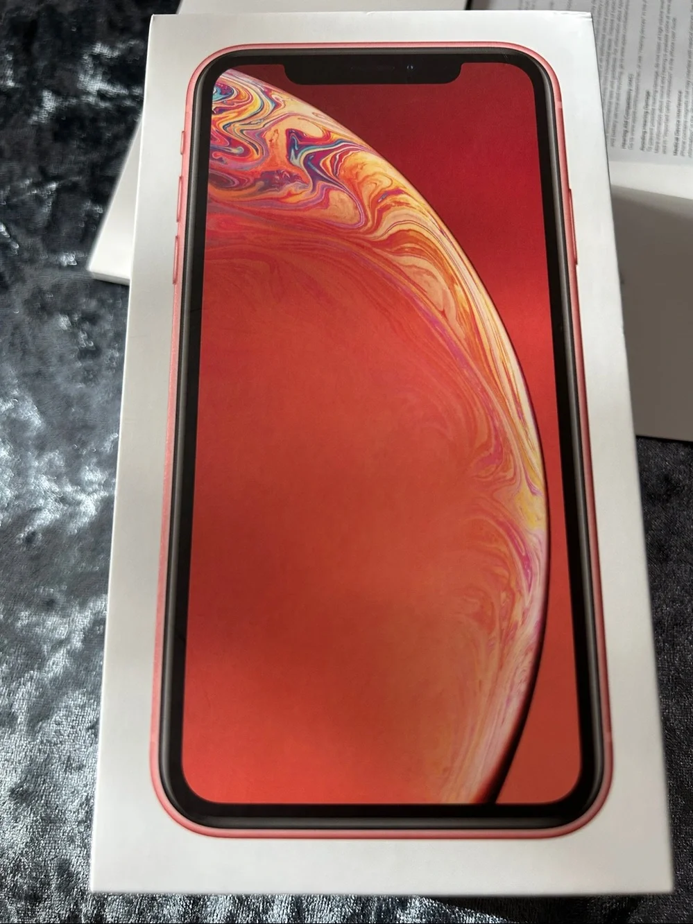 Apple iPhone Xr White Packaging Inserts - Empty Box ONLY- Apple iPhone EMPTY BOX